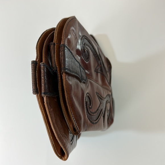 Vintage Nine West Nolan Brown Leather Western Boots Size 7 EUC - Picture 14 of 14